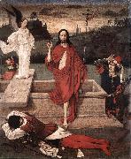 BOUTS, Dieric the Elder Resurrection f painting